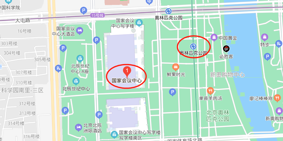 北京家博会交通路线地图